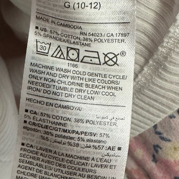 🎁Old Navy Girls Floral Dress & Shirt Set- Size Large (10-12)🎁 - Picture 3 of 6